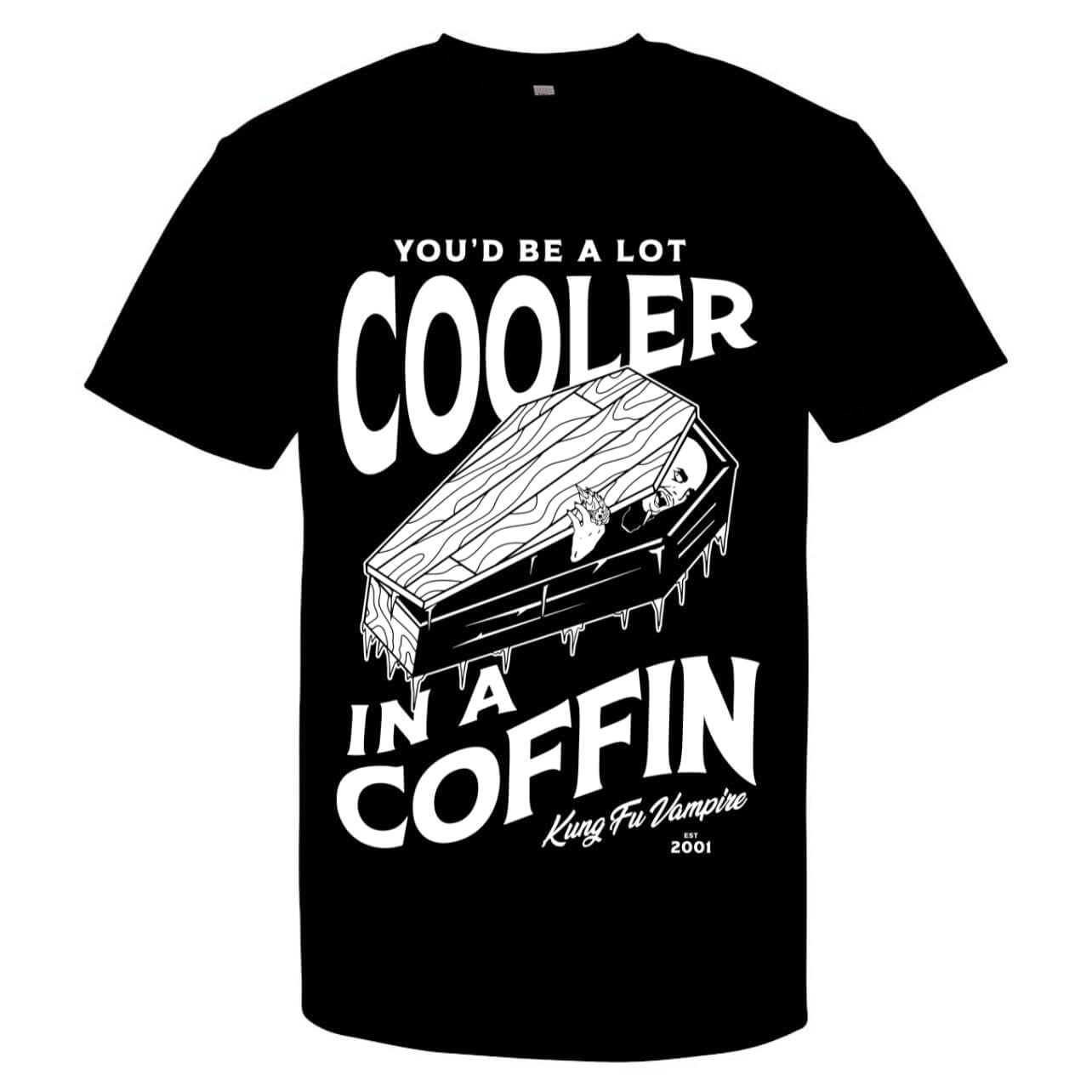 Cooler in a Coffin T-Shirt