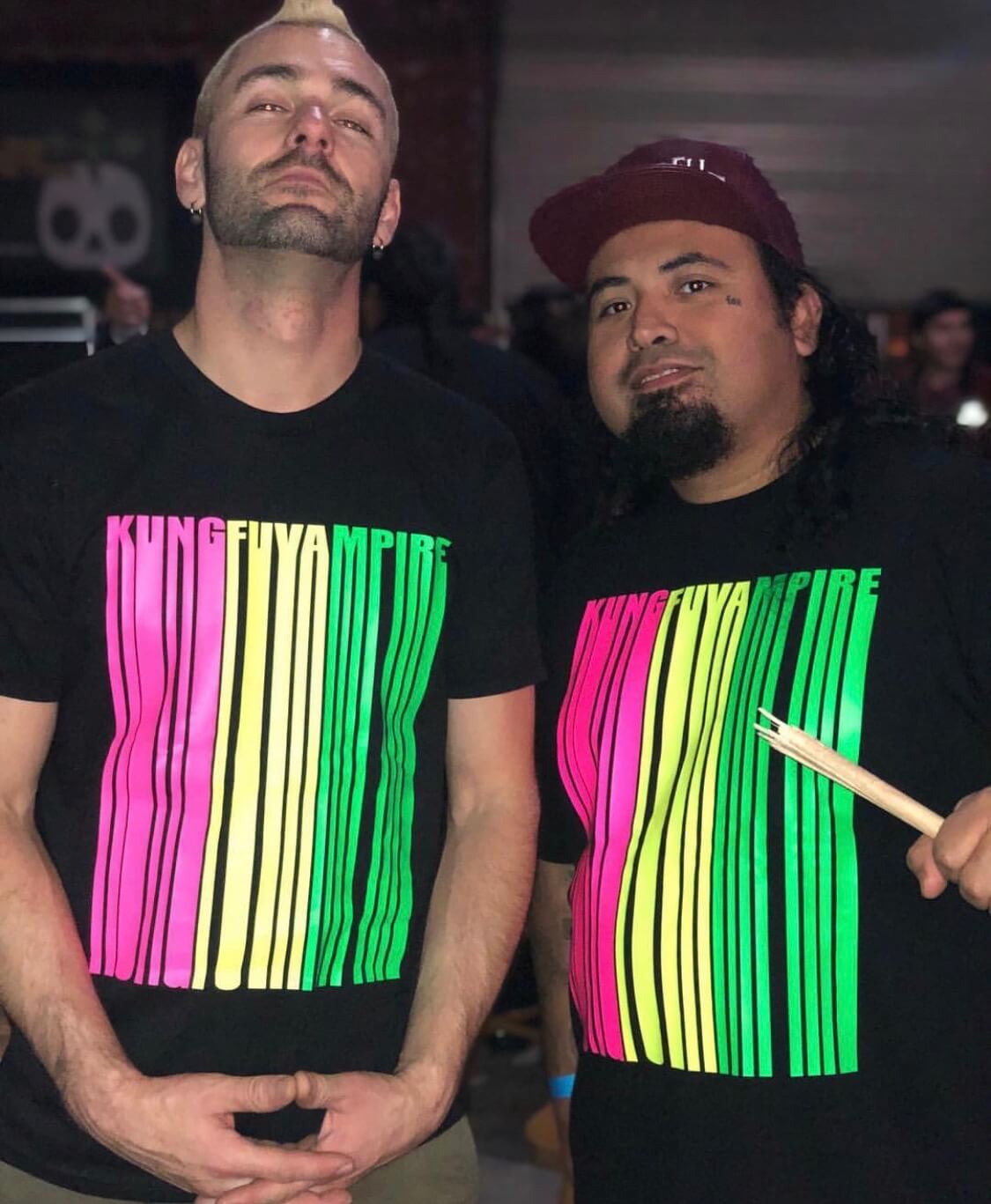 "Neon Barcode" T Shirt