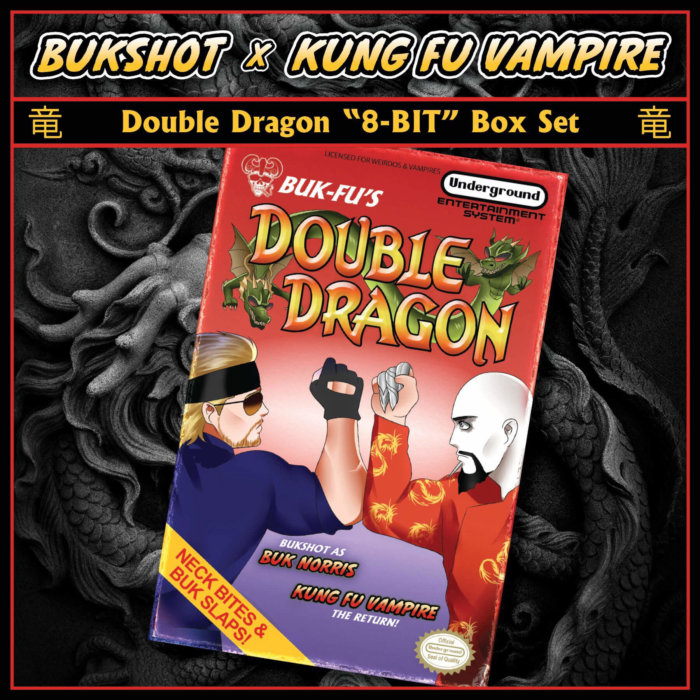 Bukshot & Kung Fu Vampire “Double Dragon” 8-BIT box set