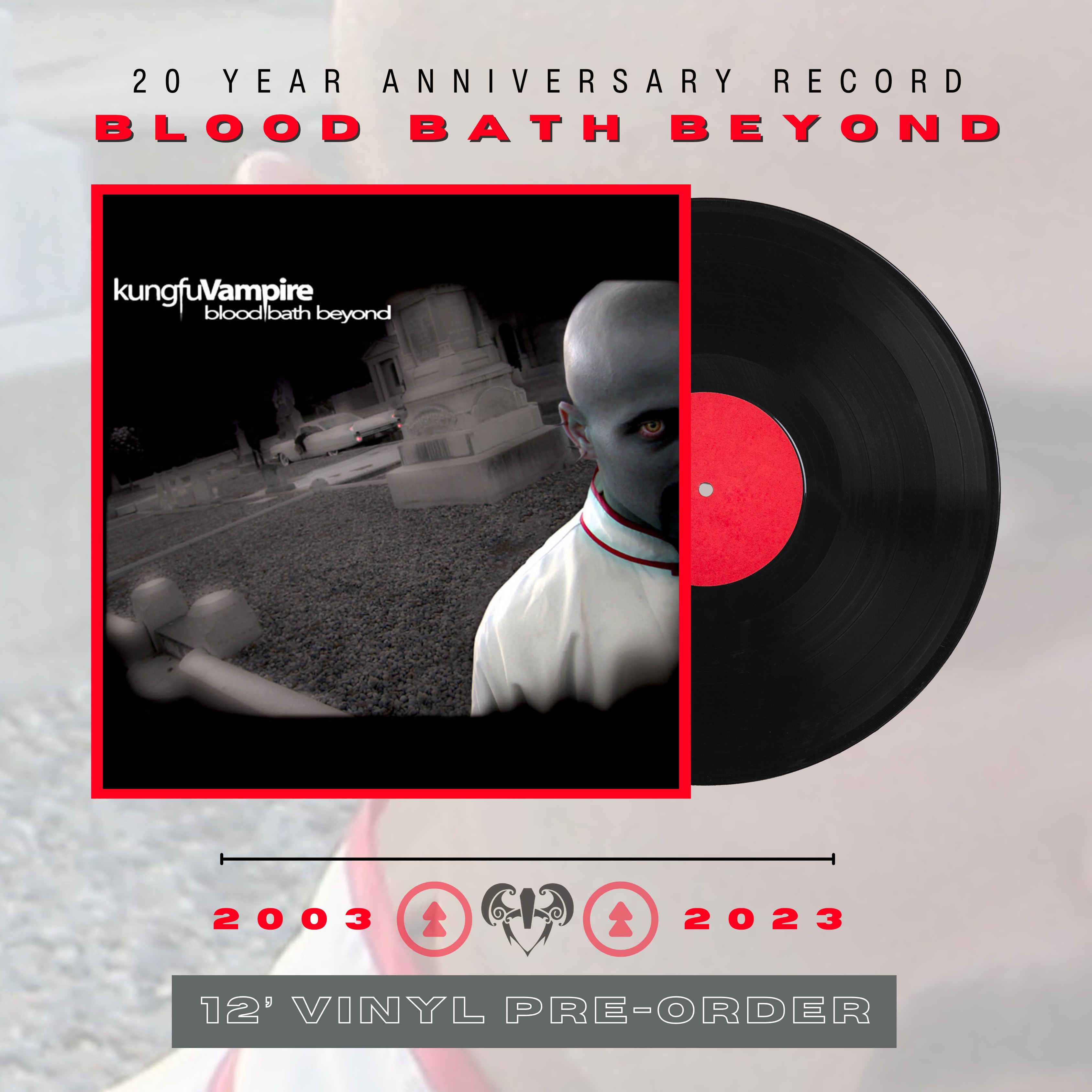 Black Red Grey LP Music Vinyl Album Cover 
