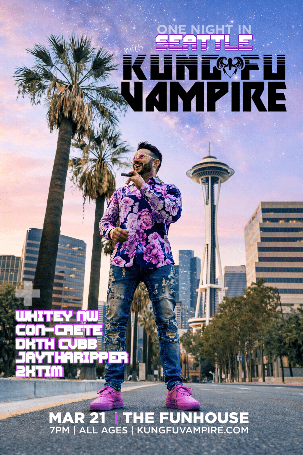 Kung Fu Vampire The Funhouse March 21 2026